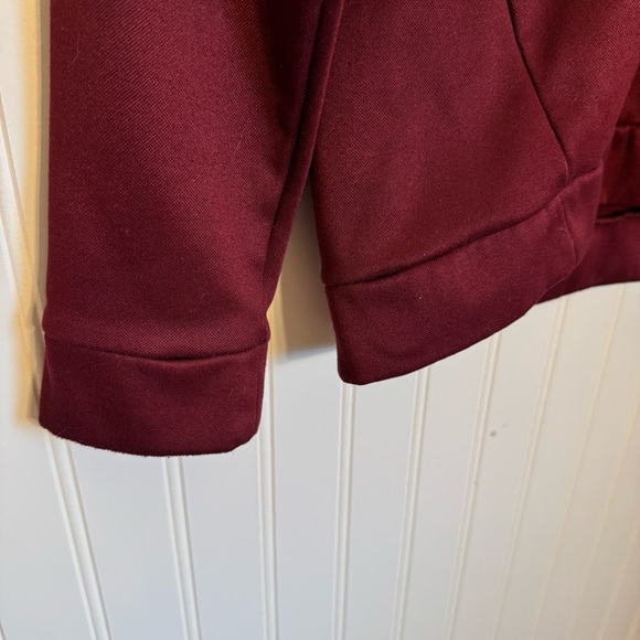 Nike Dri-Fit Men’s Fleece Maroon 1/4 Zip Pullover Size Medium - Picture 5 of 11